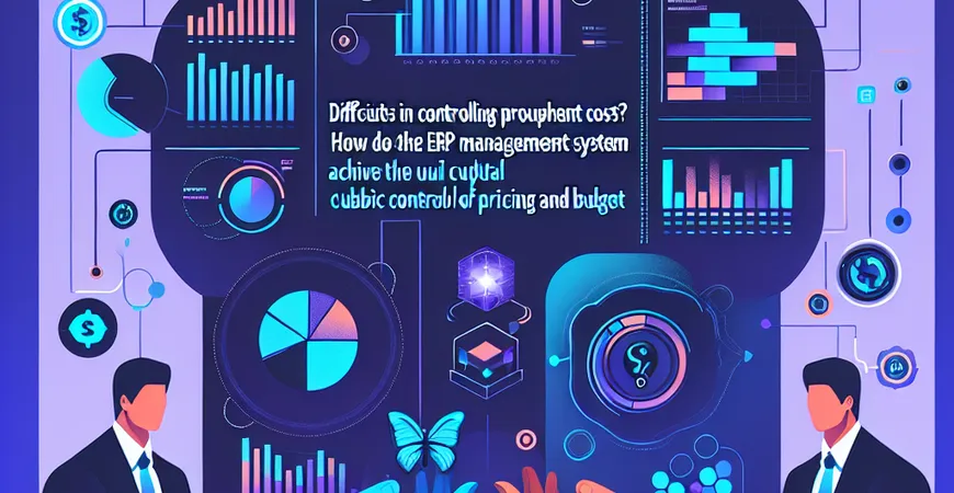 采购成本控制难？ERP 管理系统如何实现比价与预算双管控